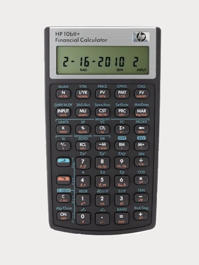 HP 10BII+ finanskalkulator